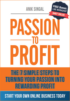 La copertina di Passion to Profit